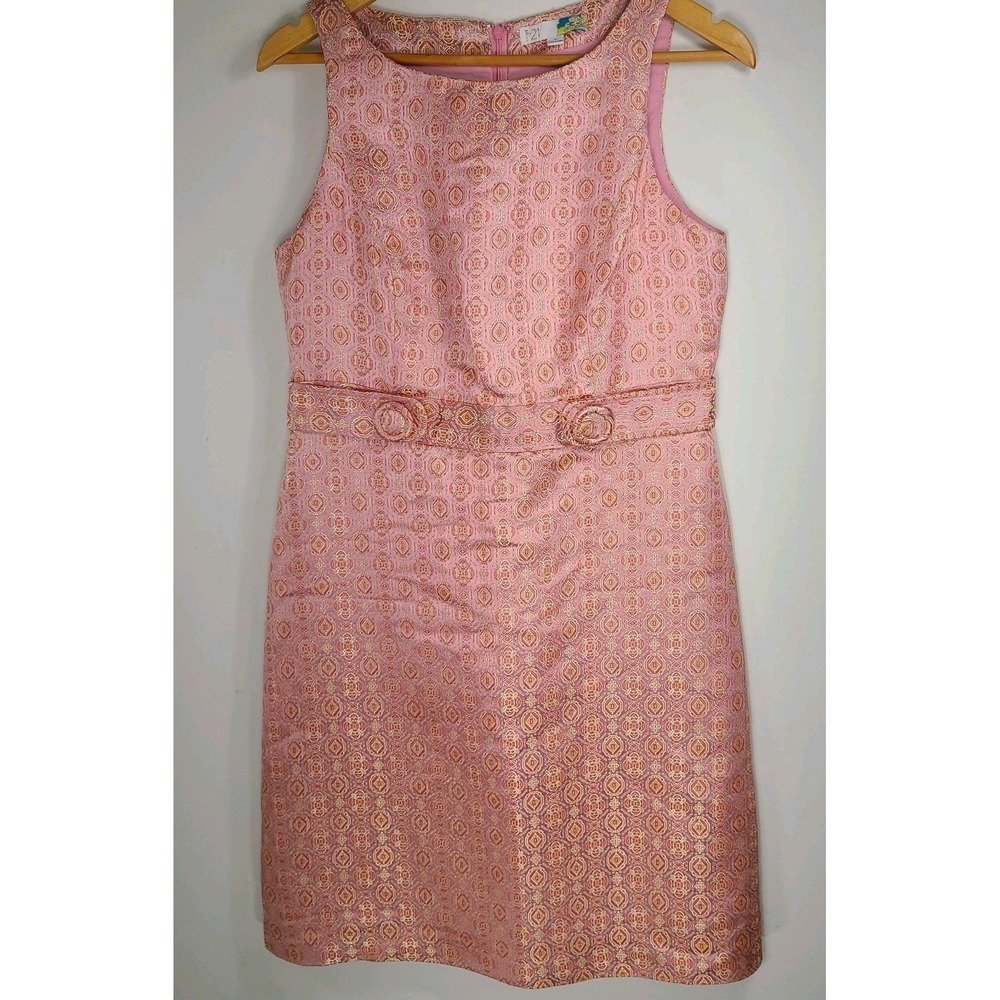 Elegant Pink Mini Dress